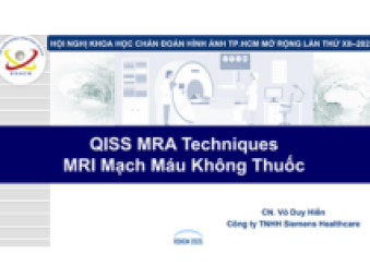 CN Võ Duy Hiển - Kỹ Thuật Tạo Ảnh Mạch Máu Không Thuốc QISS