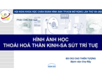 BS Cao Thiên Tượng - THOÁI HOÁ THẦN KINH 