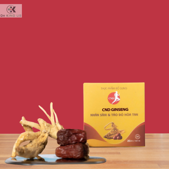 CND GINSHENG Nhân Sâm Táo Đỏ Hòa Tan